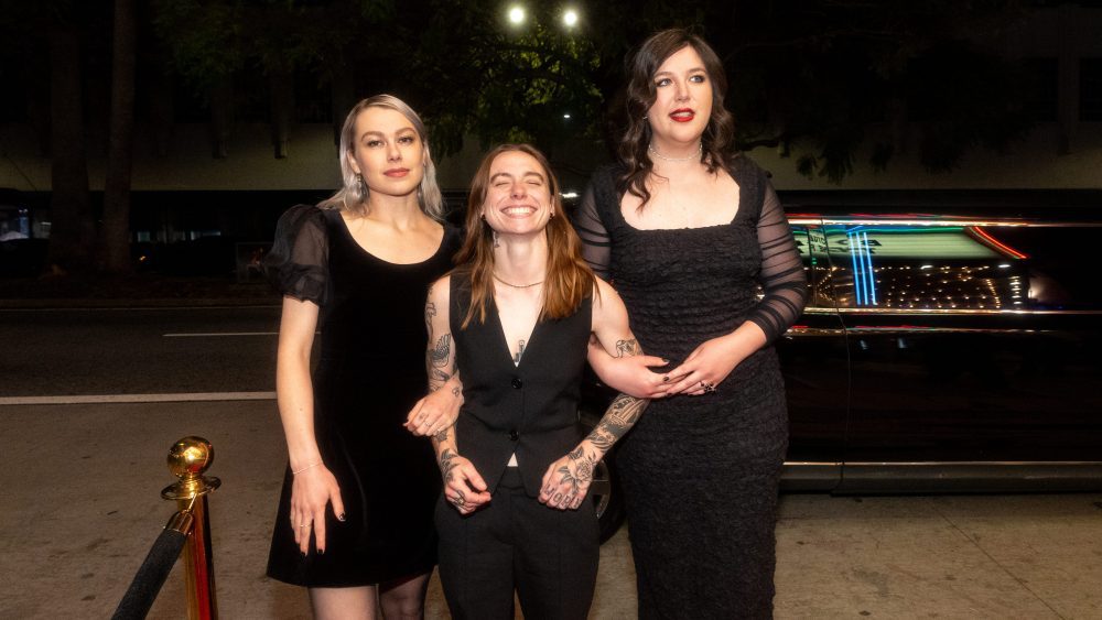 Julien Baker, , Lucy Dacus and Phoebe Bridgers .. at boygenius 'the film' held at El Rey Theatre on March 30, 2023 in Los Angeles, California.