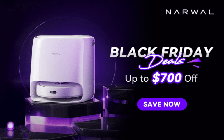 Libérez une technologie de nettoyage de pointe avec Narwal Freo – 43 % de réduction sur ce Black Friday !