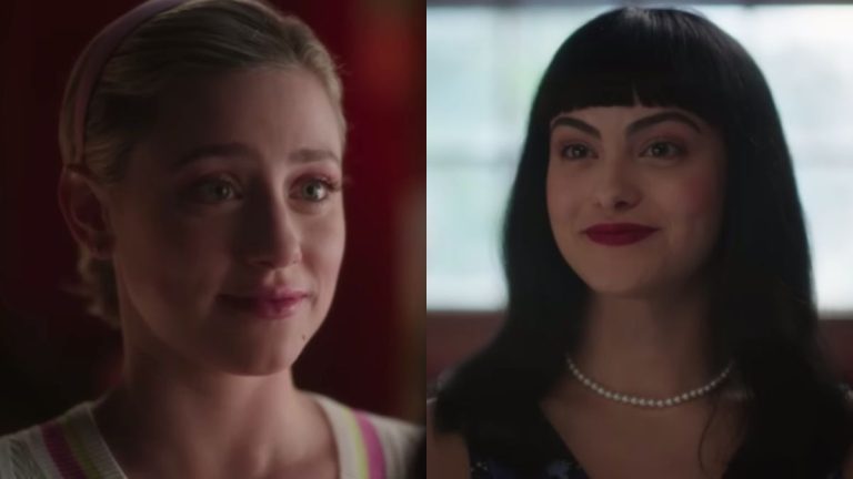 Lili Reinhart and Camila Mendes in Riverdale