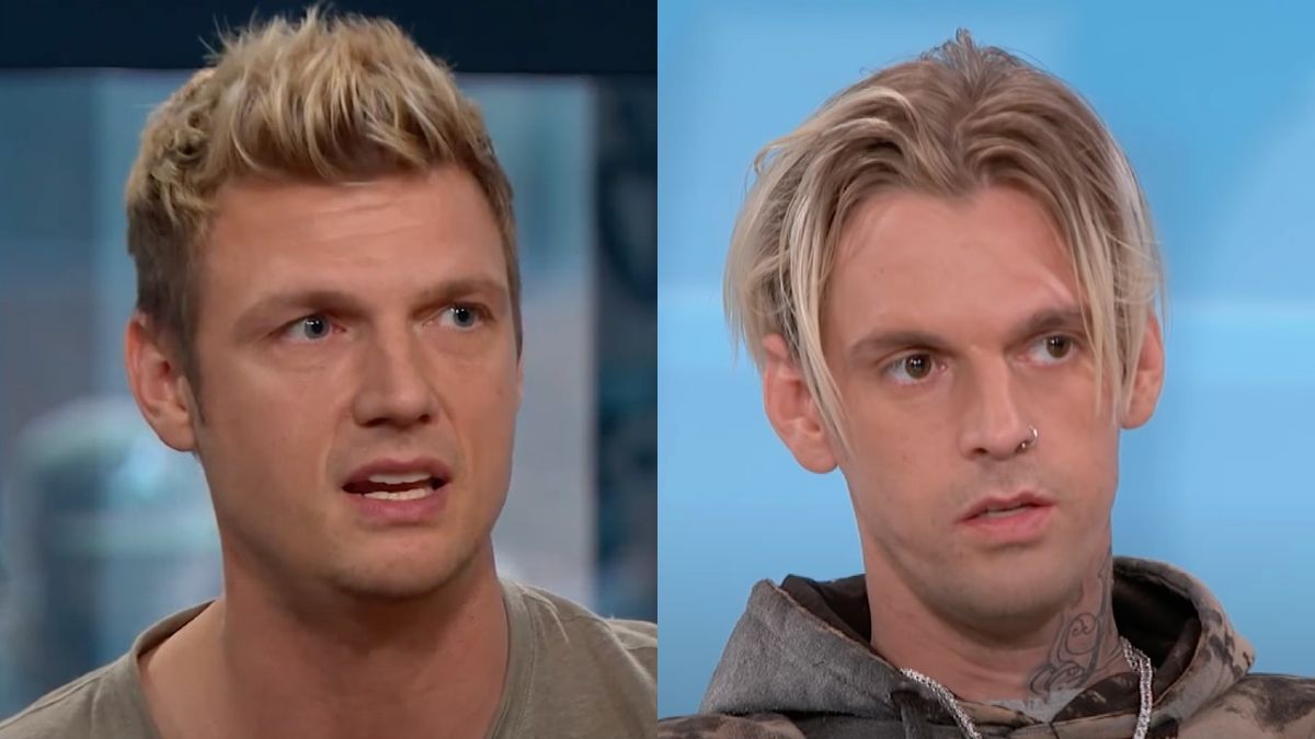 Nick Carter and Aaron Carter