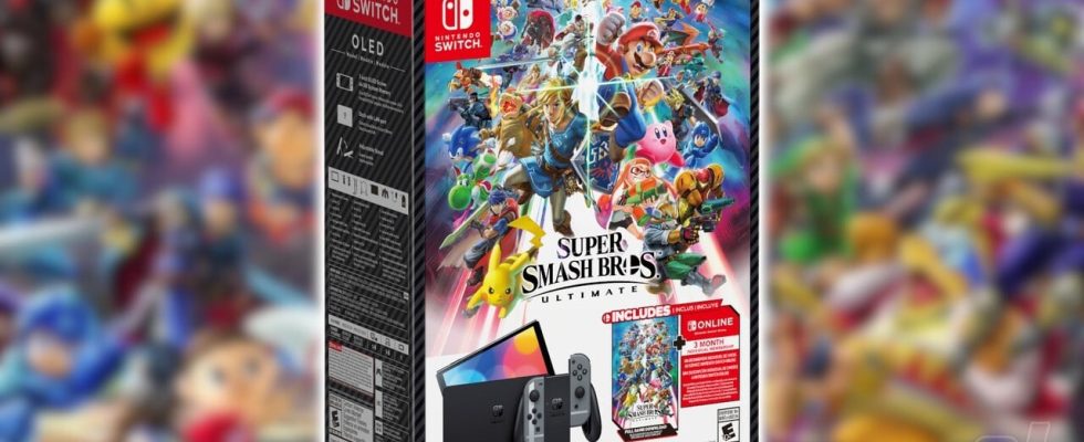 Nintendo confirme le nouveau pack OLED Smash Bros. Ultimate Switch pour le Black Friday