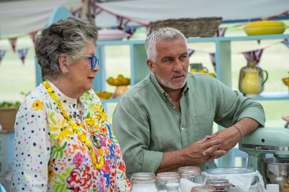 Semaine des desserts au four Prue Leith et Paul Hollywood