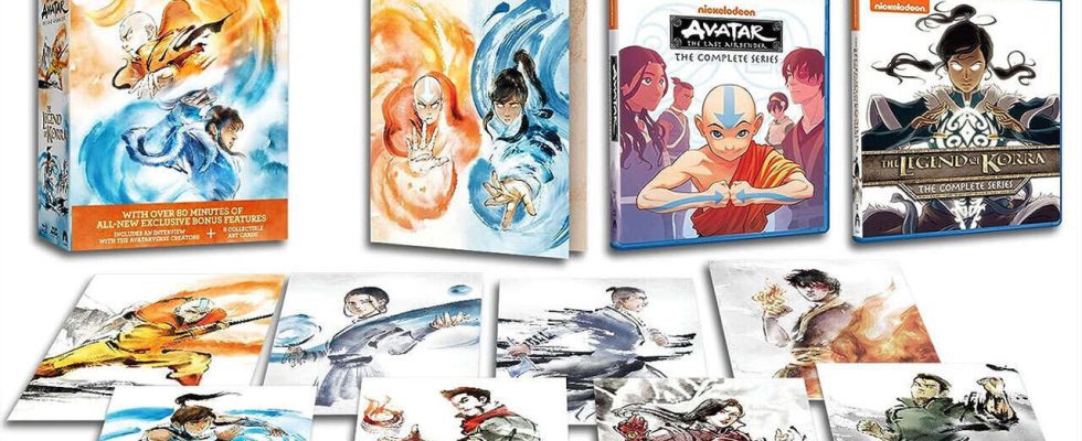 Obtenez Avatar : la série complète du dernier maître de l'air et de la légende de Korra pour seulement 43 $