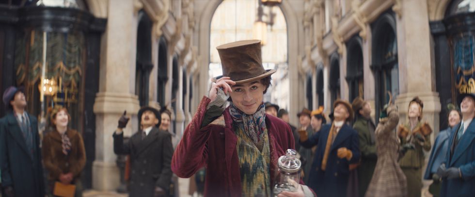 Timothée Chalamet Wonka