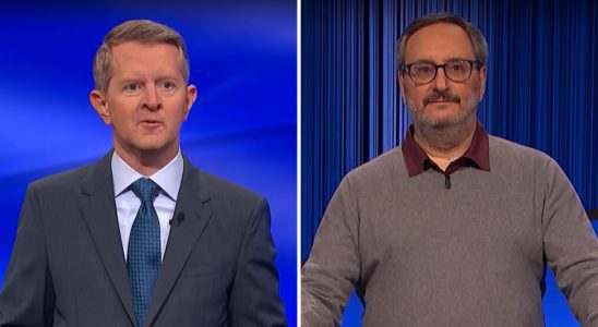 Ken Jennings and Nick Cascone on jeopardy!