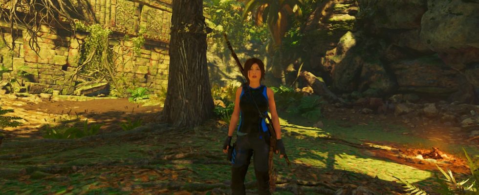 Lara Croft in Shadow of the Tomb Raider.