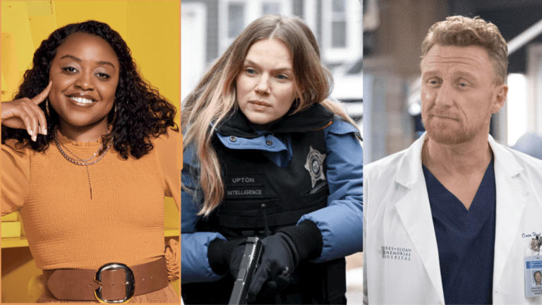 Quinta Brunson in Abbott Elementary, Tracy Spiridakos in Chicago P.D., Kevin McKidd in Grey