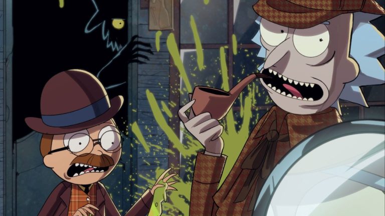 Rick et Morty parodient Sherlock Holmes dans la nouvelle bande dessinée "Finals Week"
