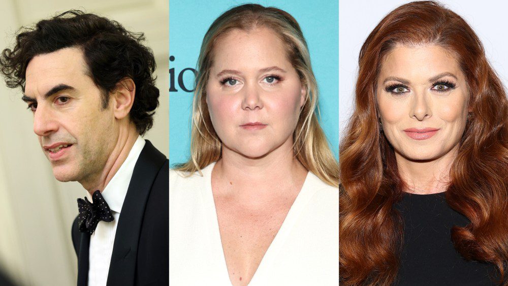 TikTok -  Sacha Baron Cohen, Amy Schumer, Debra Messing