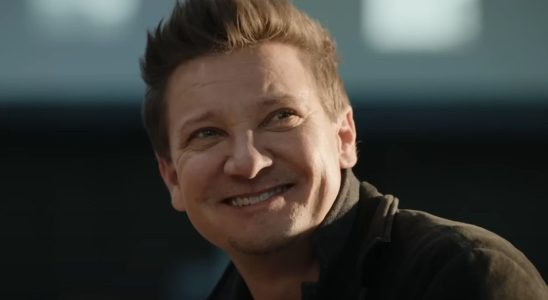 Jeremy Renner smiling in Rennervations.