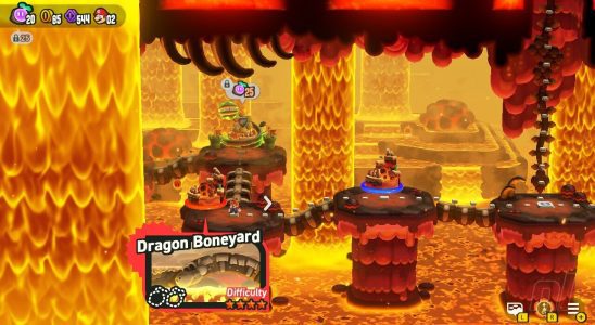 Super Mario Bros. Wonder: World 6 - Dragon Boneyard