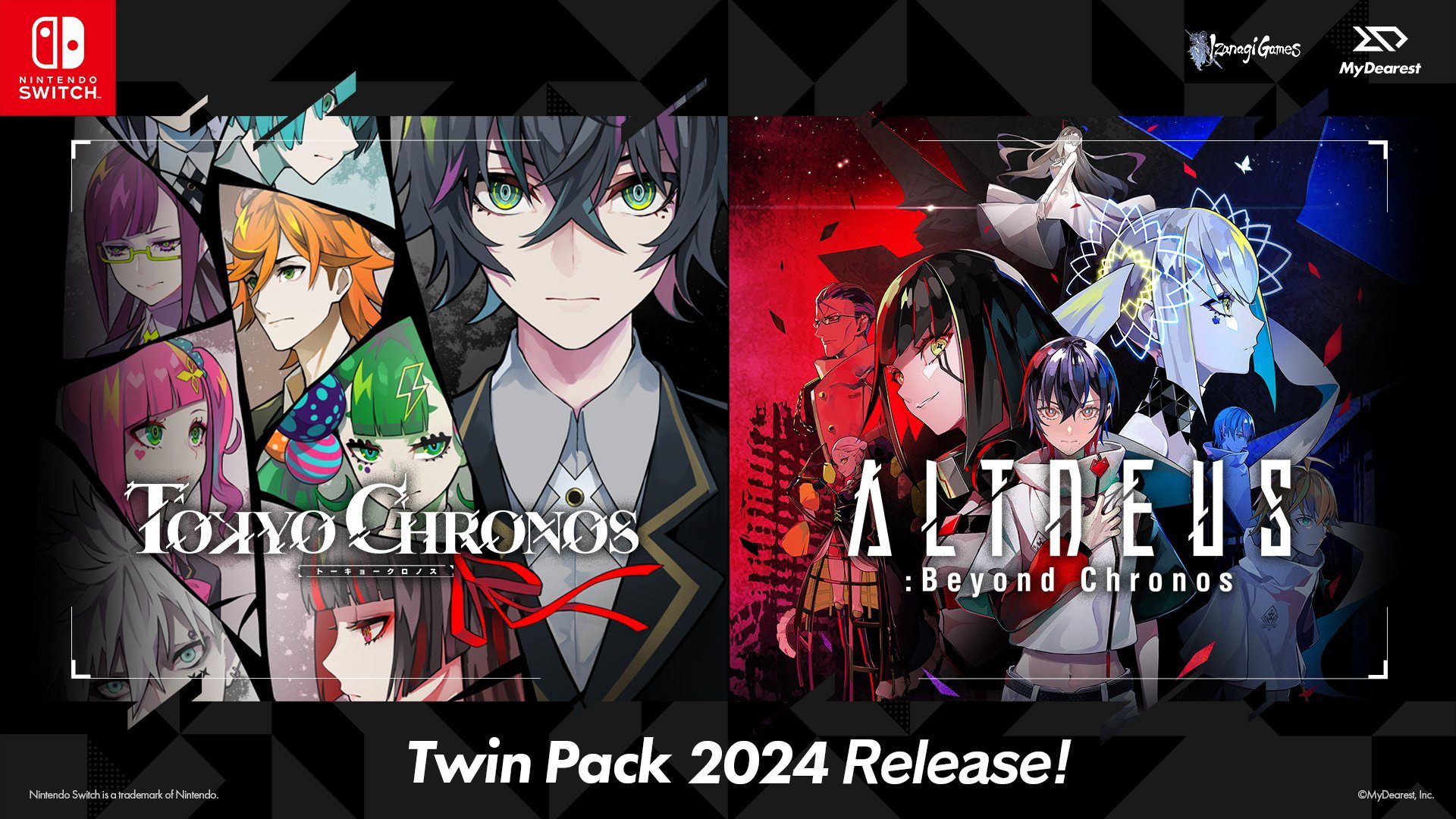 TOKYO CHRONOS & ALTDEUS : Beyond Chronos – Twin Pack annoncé pour Switch    
