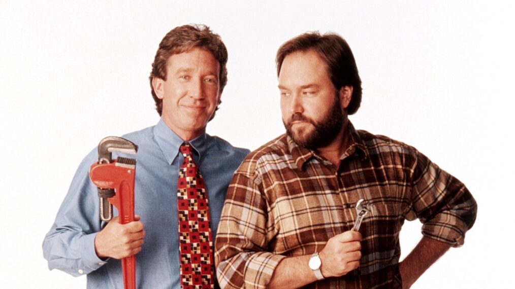 Tim Allen and Richard Karn on Home Improvement