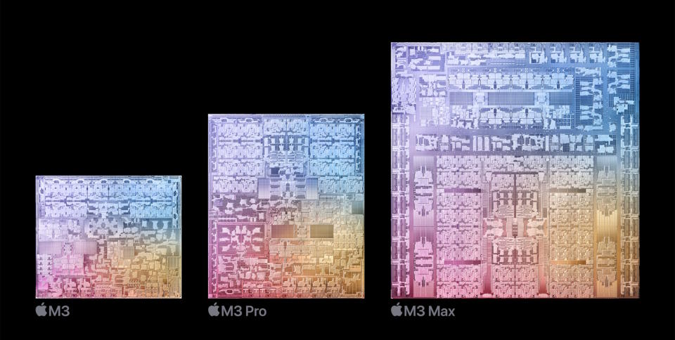 Architecture des puces Apple M3