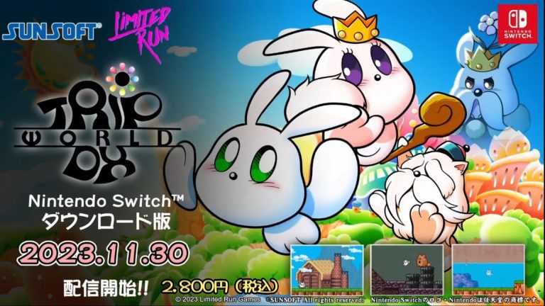 Trip World DX pour Switch sera lancé le 30 novembre    
