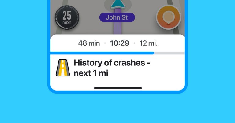 Waze déploie des alertes d’historique d’accidents pour les routes sujettes aux accidents