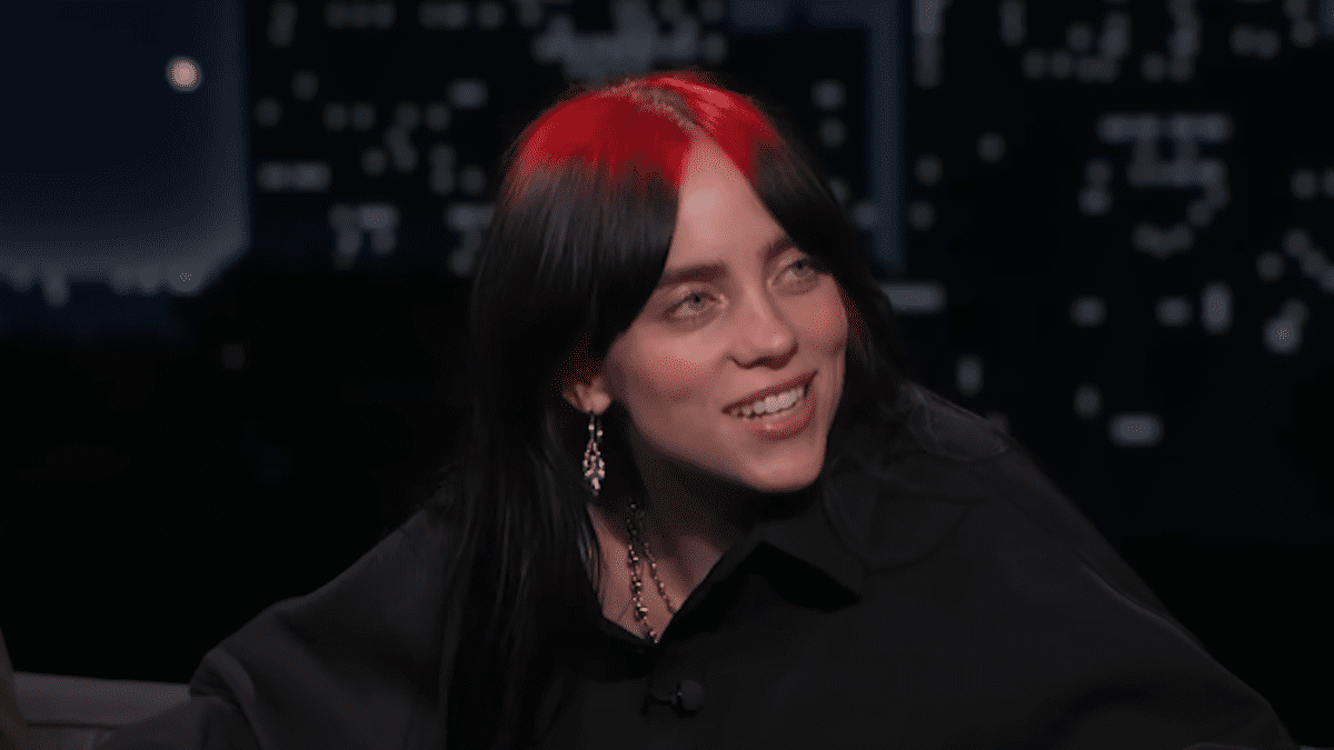 Billie Eilish on Jimmy Kimmel October 2023