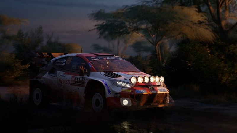 Rallye de nuit en Afrique au Royaume-Uni