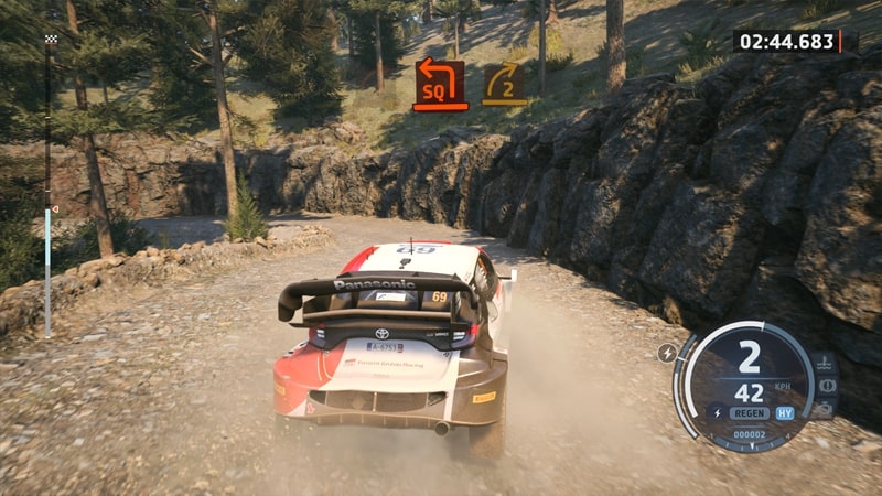 Jeu de rallye copilote pilote