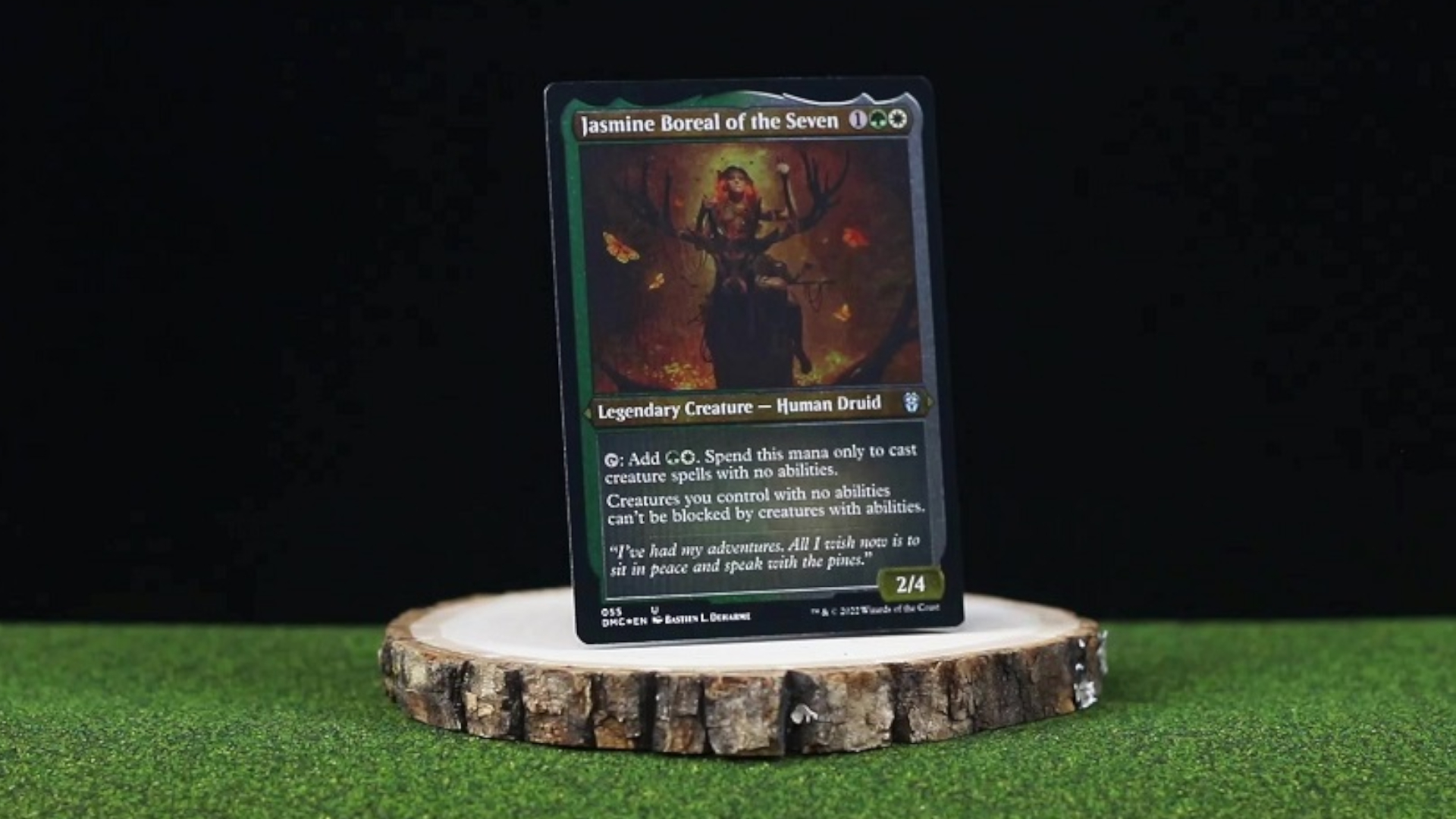 Carte Dominaria United Jasmine Boreal of the Seven exposée