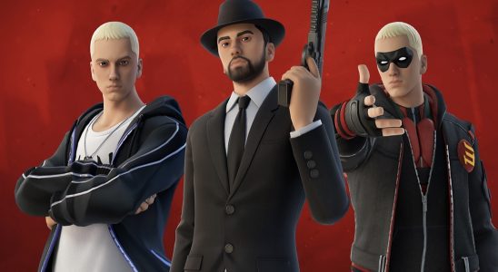 La collaboration Fortnite Eminem présente le bling de dos « Mom's Spaghetti »