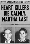 DÉMARREZ LES PRESSES !  Les Lonely Hearts Killers ont vendu beaucoup de journaux.  MIROIR QUOTIDIEN DE NY