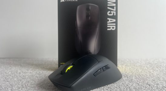 Test du Corsair M75 Air – la souris dont vous avez besoin pour les jeux esports d'embrayage