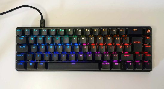 Test du Corsair K65 Pro Mini – petit mais laisse une grande impression