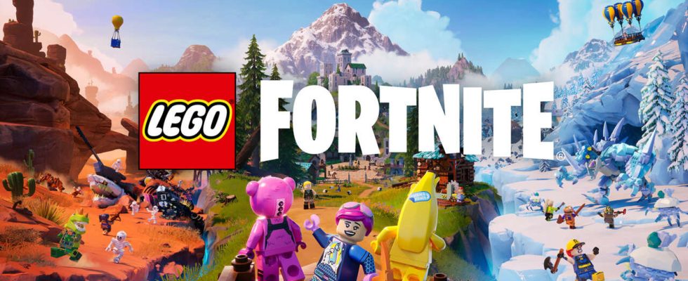 Fortnite reçoit un jeu Lego, un jeu de course d'arcade et un successeur de groupe de rock toute cette semaine