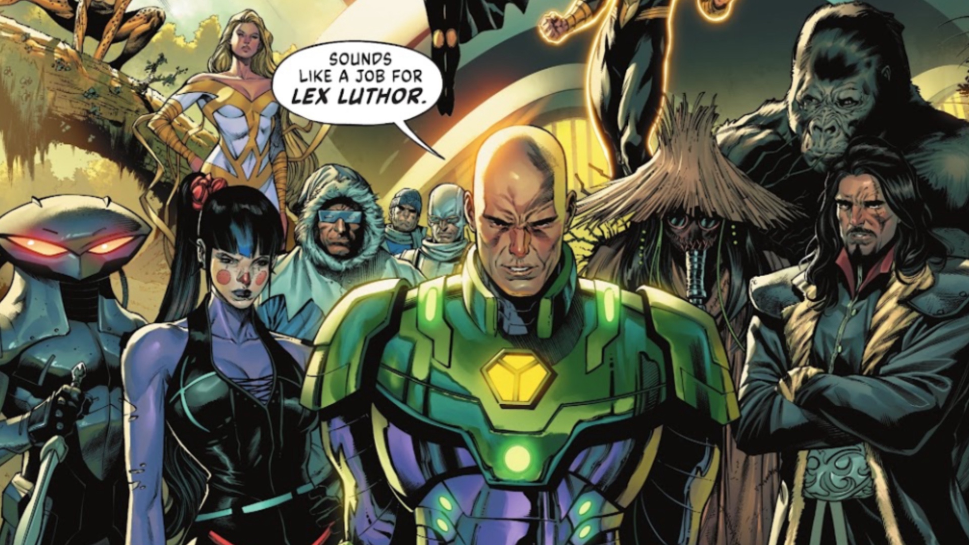 Lex Luthor dans les bandes dessinées