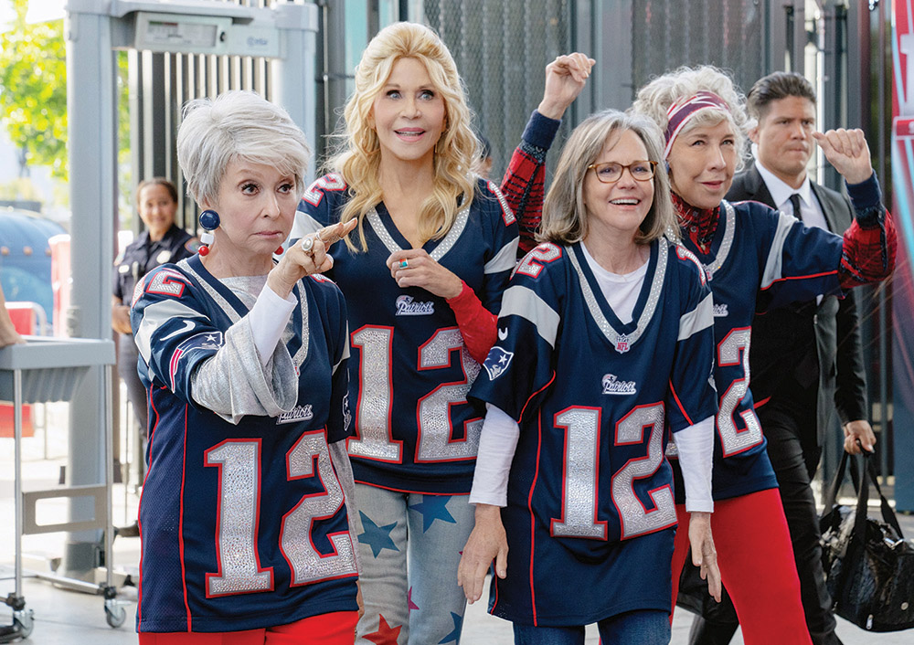 Rita Moreno, Jane Fonda, Sally Field et Lily Tomlin en 80 pour Brady.