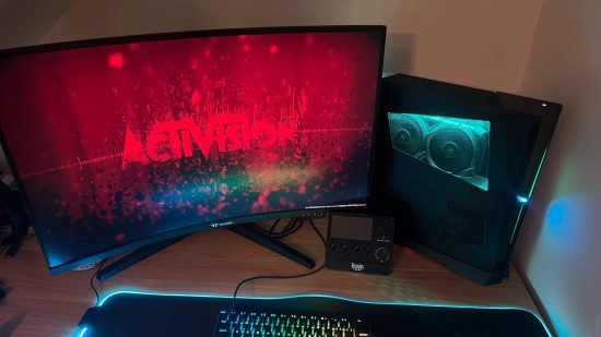 Moniteur Thermaltake testant l'image deux