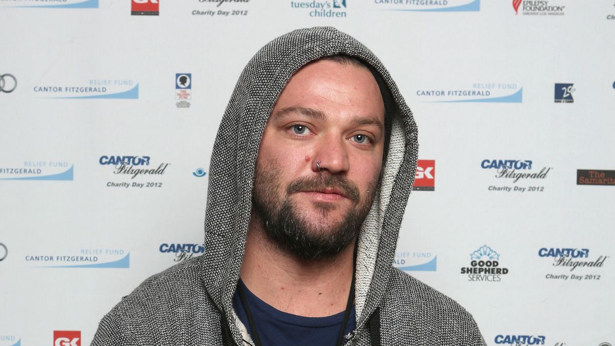 Bam Margera on the red carpet in 2012