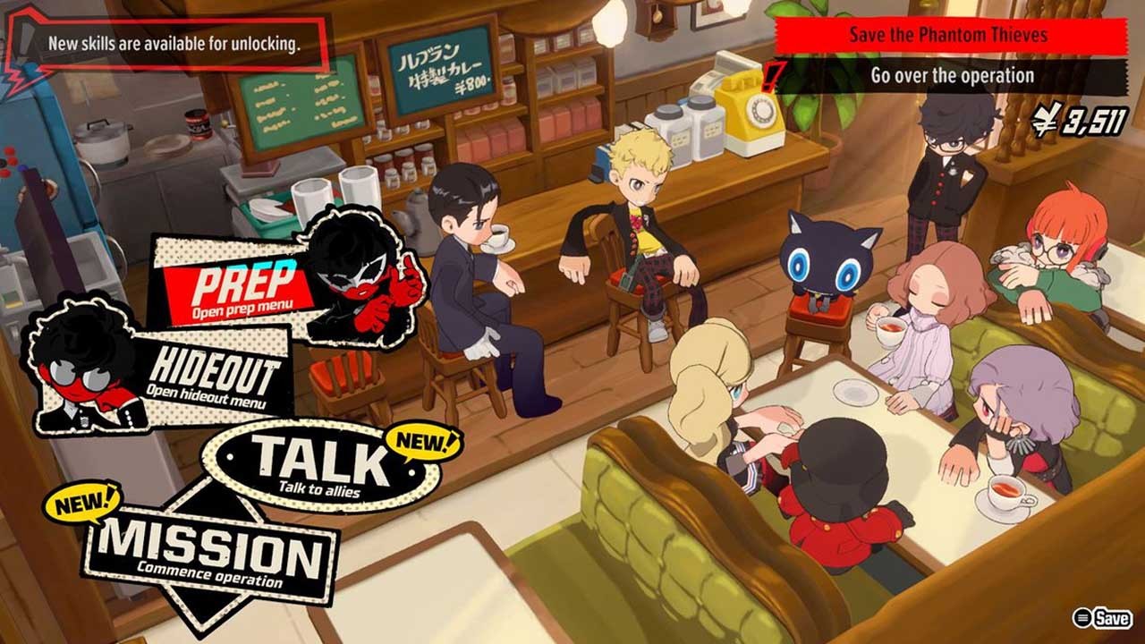 Persona 5 Tactica, Critique, Captures d'écran, Stratégie en temps réel, RPG, Tactique, NoobFeed