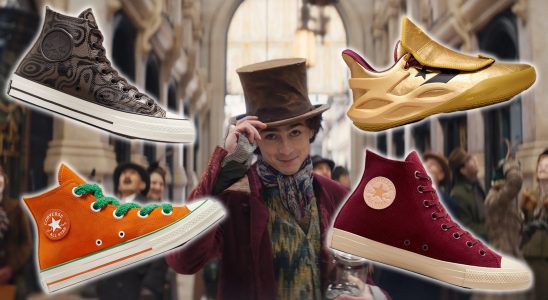 Cool Stuff : Wonka reçoit une collection de baskets Scrumdiddlyumptious de Converse