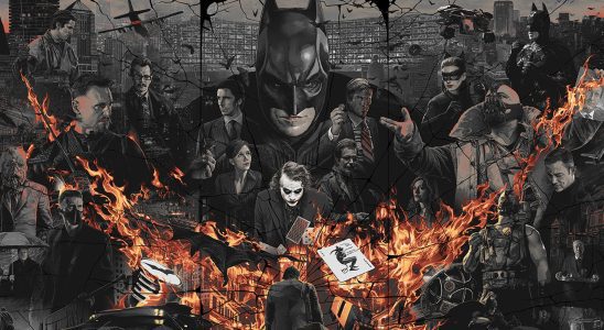 Cool Stuff : L'affiche de la trilogie Dark Knight par Gabz est le héros que Gotham mérite