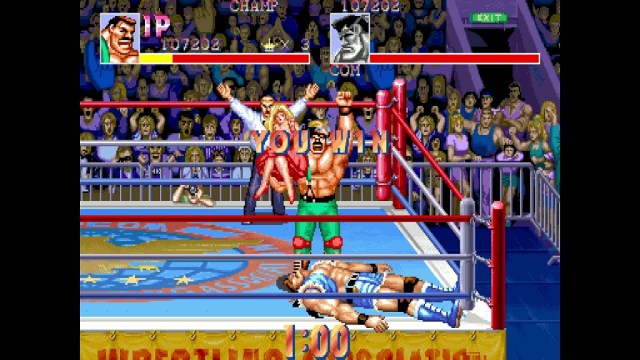 Mike Haggar gagne !