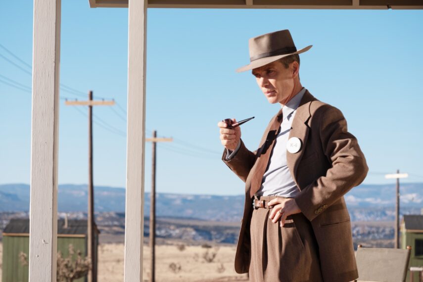 OPPENHEIMER, Cillian Murphy dans le rôle de J. Robert Oppenheimer, 2023