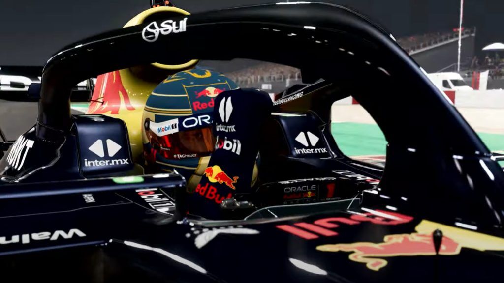 Casque de champion de Max Verstappen, F1 23 F1 World