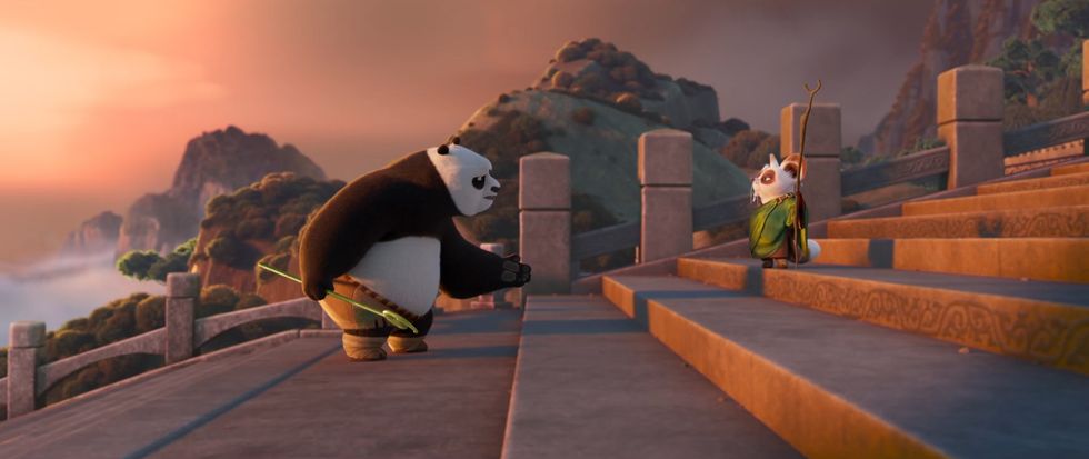 jack noir, Dustin Hoffman, Kung Fu Panda 4