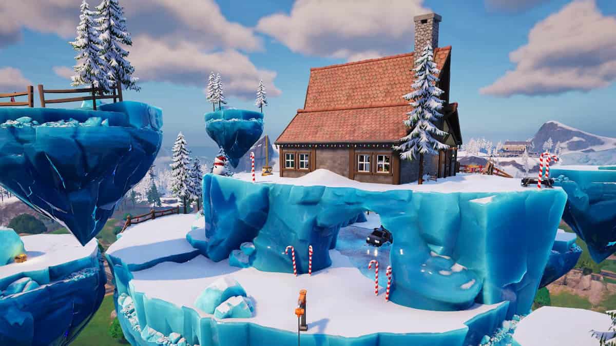 Fortnite : où trouver la cabane de Crackshot pour le Winterfest
