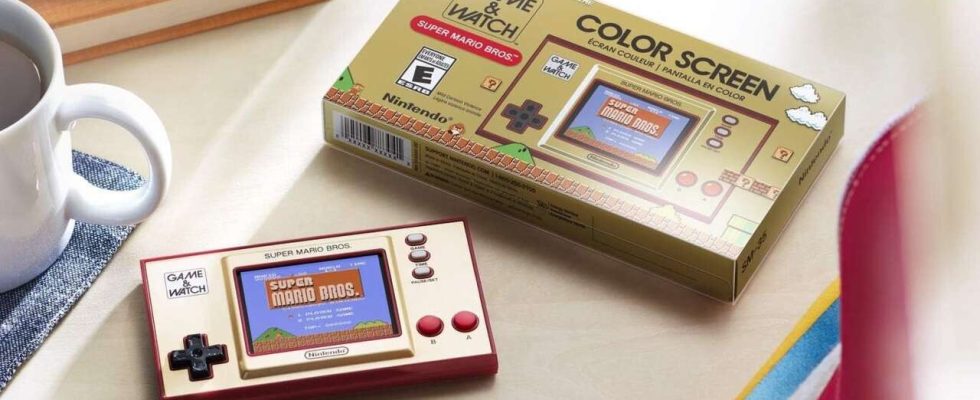 Amazon vend le système de jeu et de montre Super Mario Bros. pour 42 $