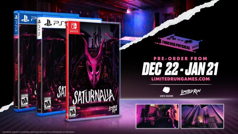 Saturnalia reçoit une sortie physique sur Switch
