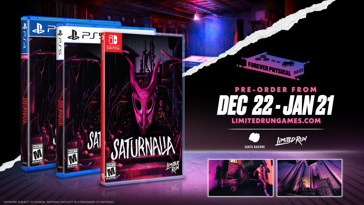 Saturnalia reçoit une sortie physique sur Switch
