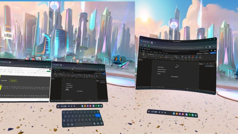Vous pouvez enfin modifier des feuilles de calcul tout en jouant sur Meta Quest 3
