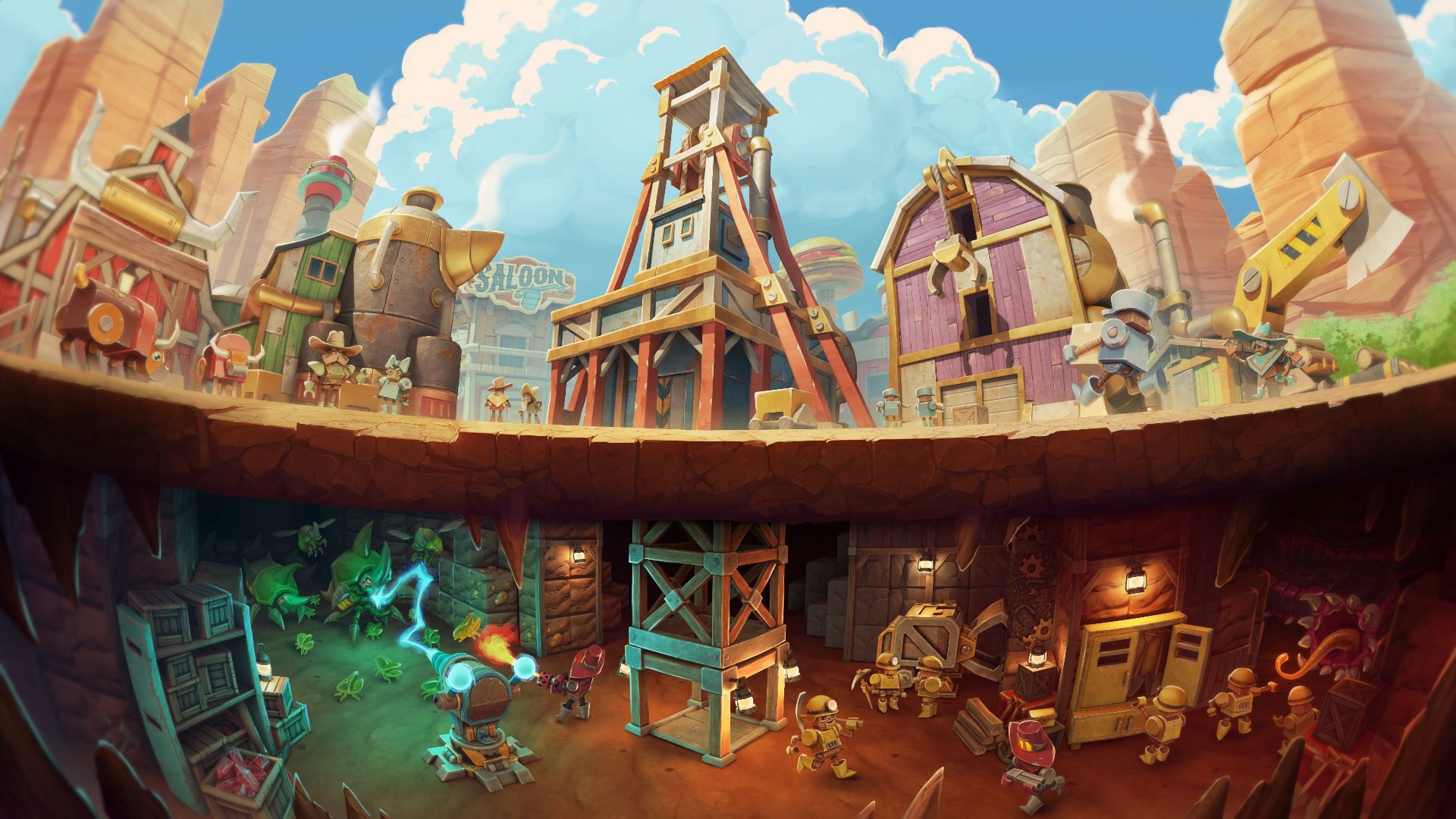 Examen de Steamworld Build – la construction de la ville et l’exploration des donjons entrent en collision
