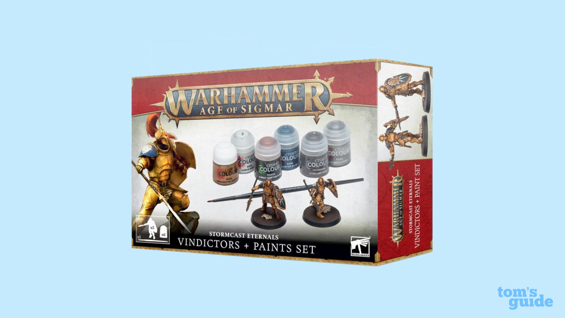 Ensemble de peinture Age of Sigmar avec figurines