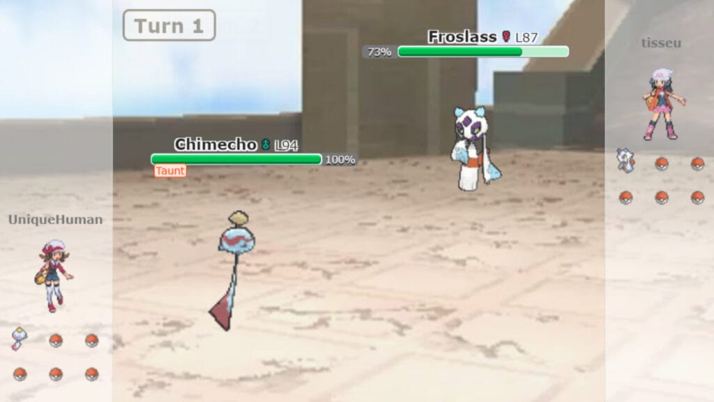 Pokémon s'affronte dans Pokemon Showdown, l'un des meilleurs jeux par navigateur