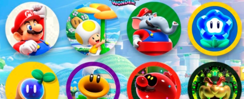 Les « Missions et récompenses » de Switch Online ajoutent des icônes Super Mario Bros. Wonder