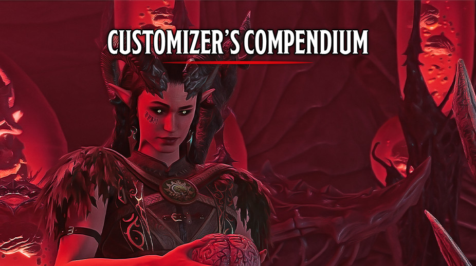 Un personnage Baldur's Gate 3 personnalisé, gracieuseté du mod Customizer's Compendium - NPC Options Unlocker.